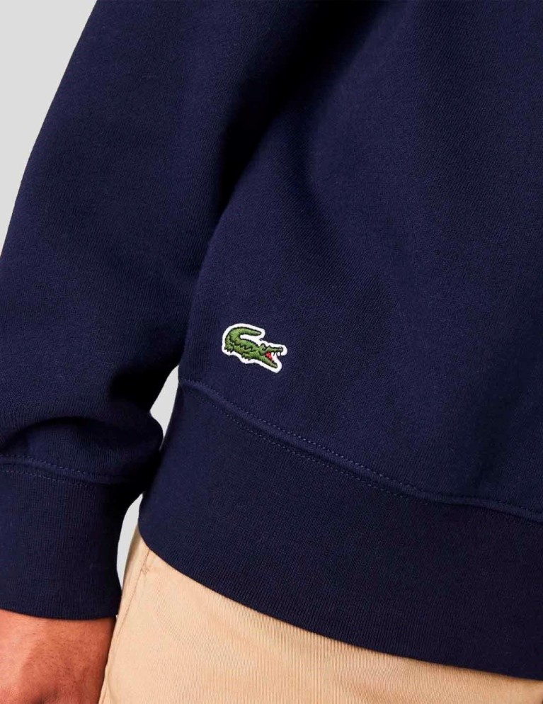 Sudadeira LACOSTE sudadeira com capuz classic fit marine
